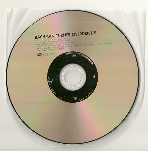 CD, Bachman-Turner Overdrive - Bachman-Turner Overdrive II