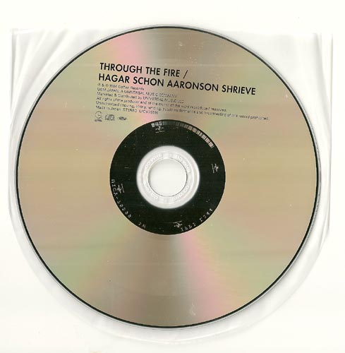 CD, HAGAR, SCHON, AARONSON, SHRIEVE - Through The Fire