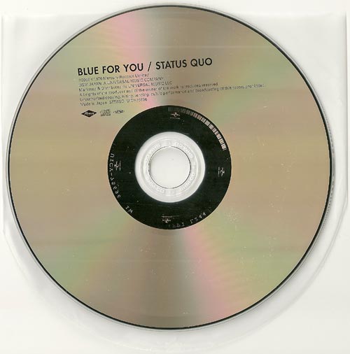 CD, Status Quo - Blue For You +5