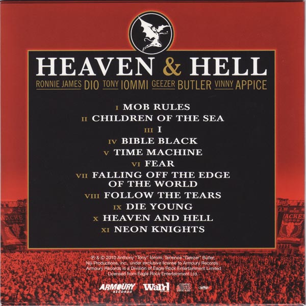 Back, Black Sabbath - Heaven &amp; Hell - Neon Nights - Live At Wacken
