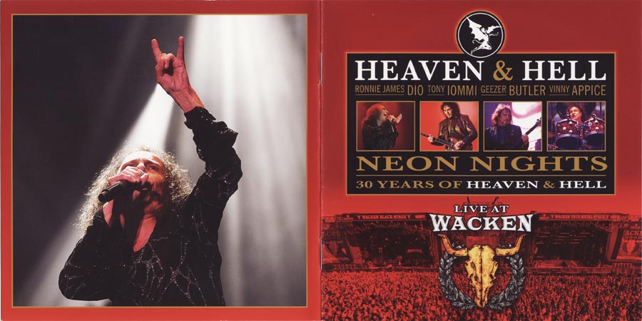 Booklet, Black Sabbath - Heaven &amp; Hell - Neon Nights - Live At Wacken