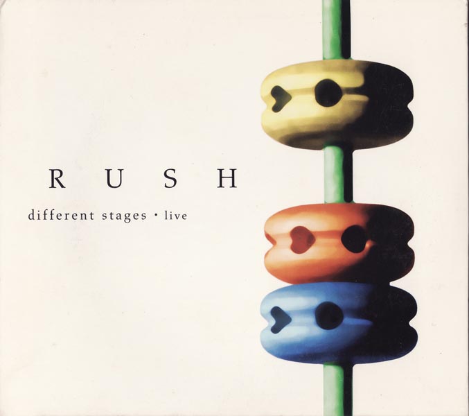 Front Cover, Rush - Different Stages