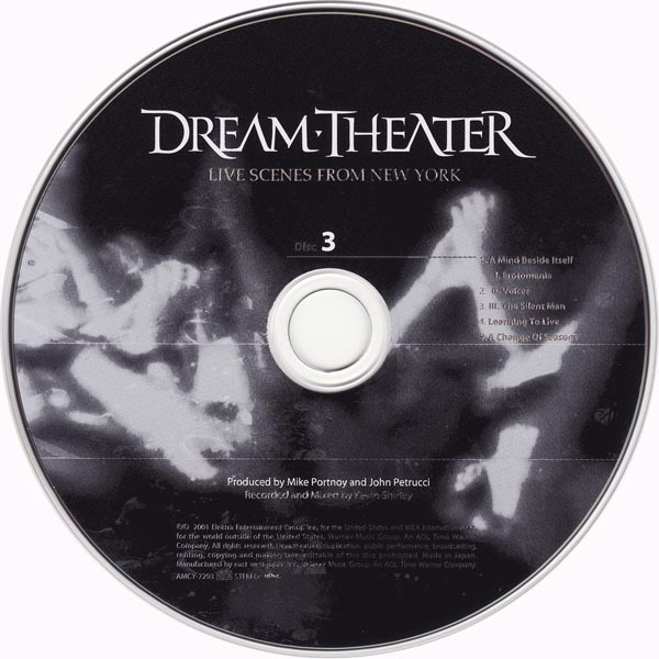 CD 3, Dream Theater - Live Scenes From New York