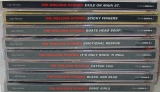 Rolling Stones (The) - Virgin Original Album Packaging, Spines of the full Virgin 1994 set