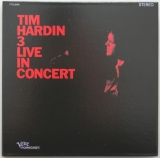 Hardin, Tim  - Tim Hardin 3 Live In Concert, Front Cover