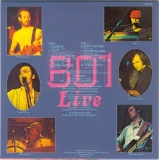 801 - Live (+2) (+CD), Back cover