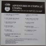 Utopia - Adventures In Utopia, Lyric book