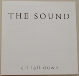Sound (The) - All Fall Down, Booklet
