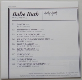 Babe Ruth - Babe Ruth, Lyric book