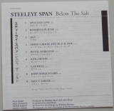 Steeleye Span - Below The Salt, Lyric book