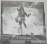 AC/DC - Blow Up Your Video, Lyric book