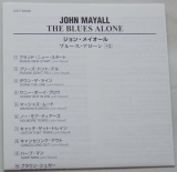 Mayall, John  - Blues Alone, Lyric book