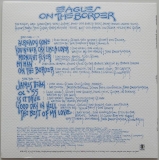 Eagles - On the Border, Back cover