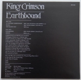 King Crimson - Earthbound, Back cover
