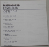 Diamond Head - Canterbury , Lyric book