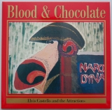Costello, Elvis - Blood and Chocolate, Front cover
