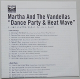 Reeves, Martha + Vandellas - Dance Party / Heat Wave, Lyric book