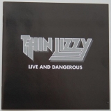 Thin Lizzy - Live and Dangerous, Lyric Book