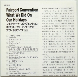 Fairport Convention - What We Did On Our Holidays +3, Lyric book
