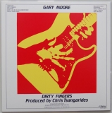 Moore, Gary - Dirty Fingers, Back cover