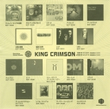 King Crimson - Discipline, Card back