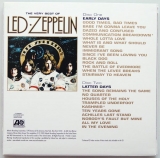 Led Zeppelin - The Very Best Of Led Zeppelin - Early Days and Latter Days (CD-Extra), Back cover