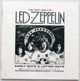 Led Zeppelin - The Very Best Of Led Zeppelin - Early Days and Latter Days (CD-Extra), Lyric book