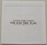 Electric Flag - Long Time Comin', Lyric book
