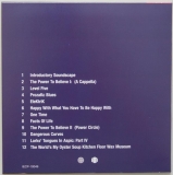 King Crimson - EleKtriK, Back cover