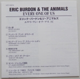 Burdon, Eric + The Animals - Every One Of Us, Lyric book
