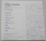 Cure (The) - Faith , Lyric book
