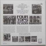 Four Tops - Second Album, Back cover