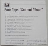 Four Tops - Second Album, Lyric book