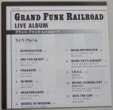Grand Funk Railroad - Live Album, Lyric book