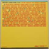 Chemical Brothers - Brothers Gonna Work It Out, Back cover