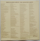 Barclay James Harvest - Time Honoured Ghosts (+1), Inner sleeve side B