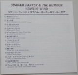 Parker, Graham (& The Rumour) - Howlin´ Wind, Lyric book