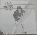 AC/DC - High Voltage, Lyric book