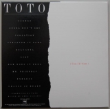 Toto - Isolation, Back cover