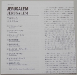 Jerusalem - Jerusalem, Lyric book