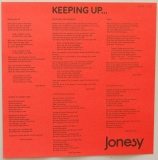 Jonesy - Keeping Up, insert