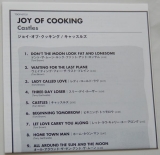 Joy Of Cooking - Castles, Lyric book