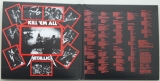 Metallica - Kill 'Em All, Gatefold open