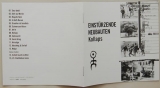 Einstürzende Neubauten - Kollaps, Lyric book