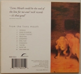 Sound (The) - From the lions mouth, Back cover