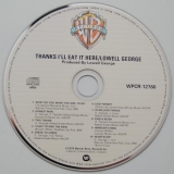 George, Lowell - Thanks I´ll Eat It Here, CD
