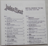 Judas Priest - Metal Works 73-93, Lyric book
