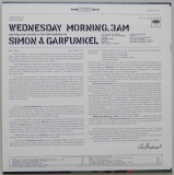 Simon + Garfunkel - Wednesday Morning, 3 AM, Back cover