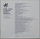 M (Scott, Robin) - New York, London, Paris, Munich +13, Lyric book