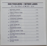 Fogelberg, Dan - Nether Lands, Lyric book